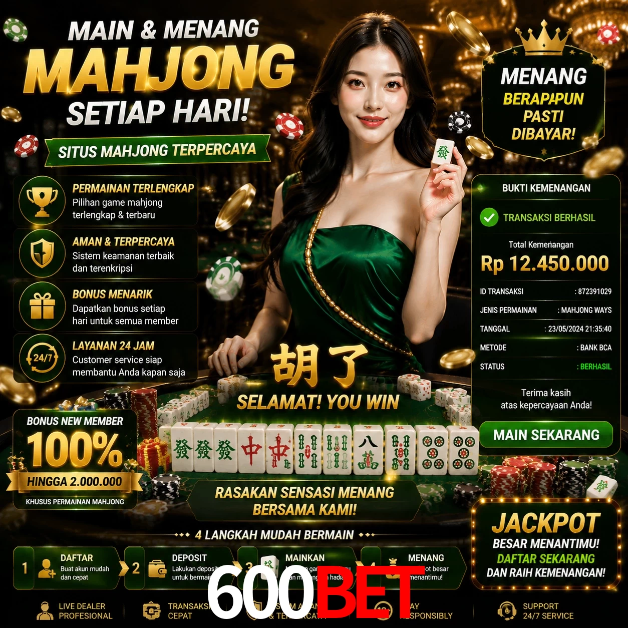 Ganhar e sacar na 600Bet